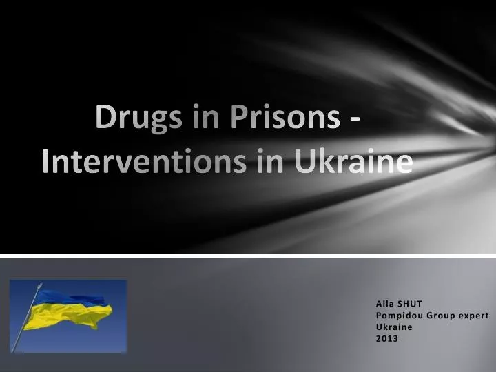 drugs in prisons interventions in ukraine
