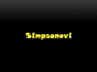 Simpsonovi