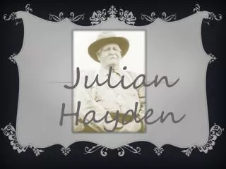 Julian Hayden