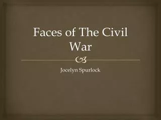 Faces of The Civil War