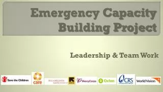 Emergency Capacity Building Project