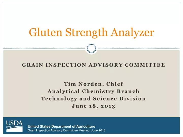 gluten strength analyzer