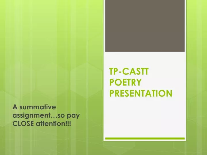 tp castt poetry presentation