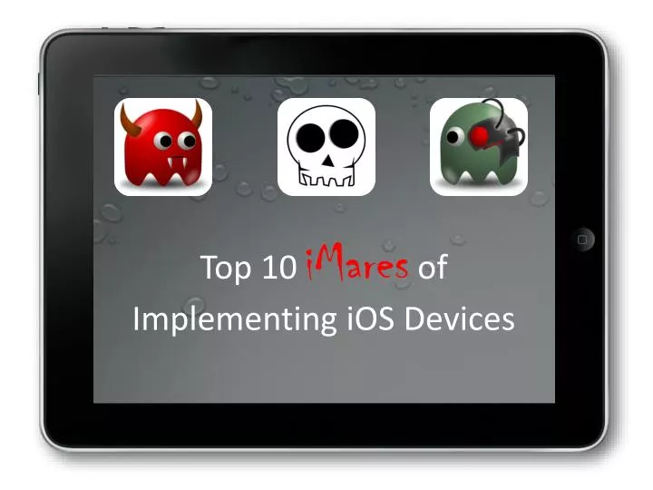 top 10 imares of implementing ios devices