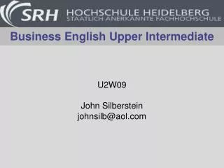Business English Upper Intermediate