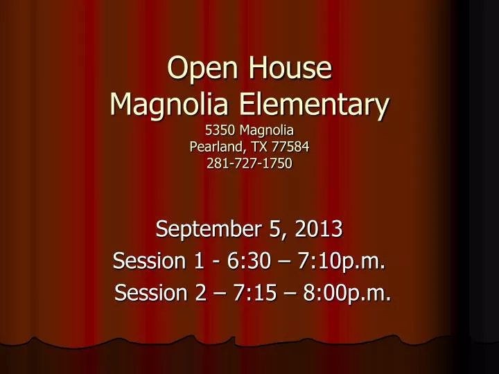 open house magnolia elementary 5350 magnolia pearland tx 77584 281 727 1750