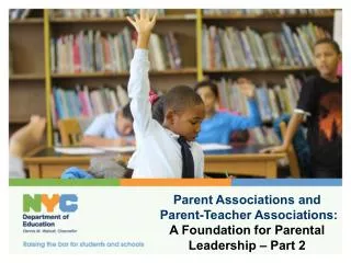 Parent Associations and Parent-Teacher Associations: