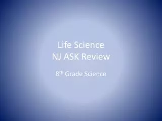 Life Science NJ ASK Review