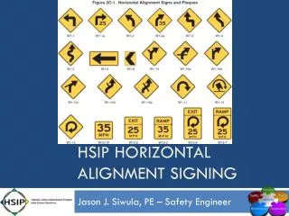 Hsip horizontal alignment signing