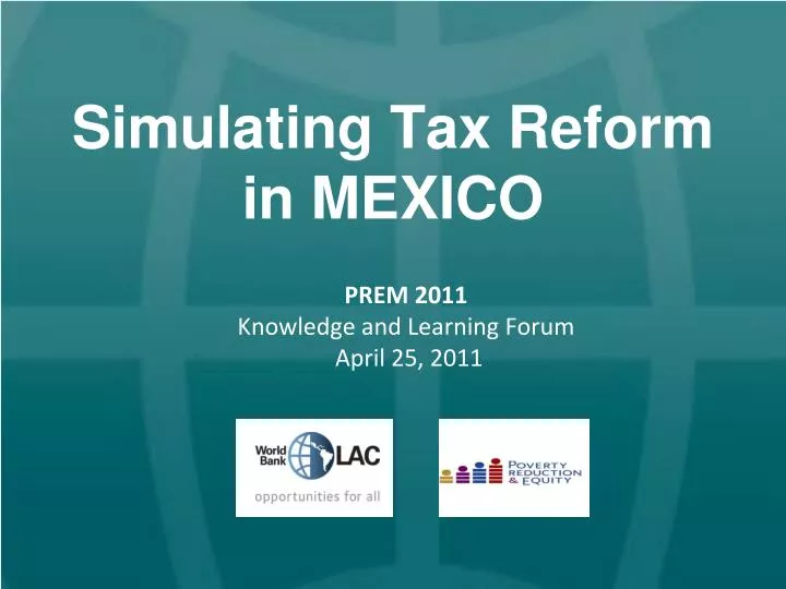 simulating tax reform in mexico