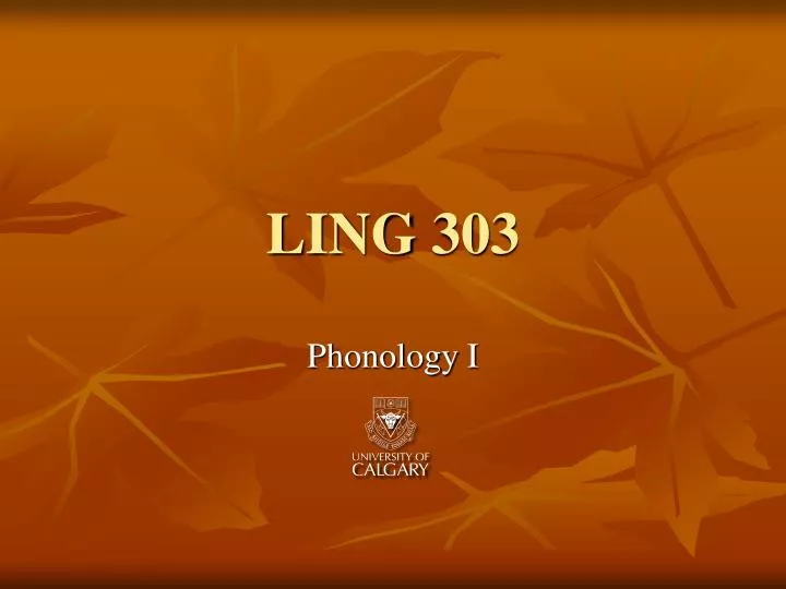ling 303