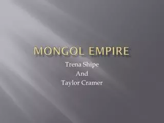 Mongol Empire