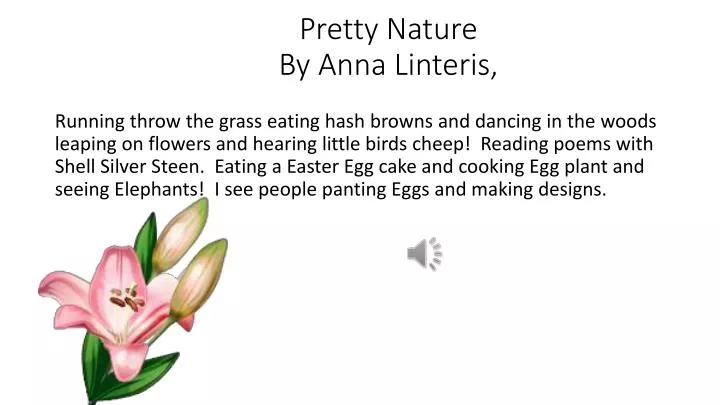 pretty nature by anna linteris