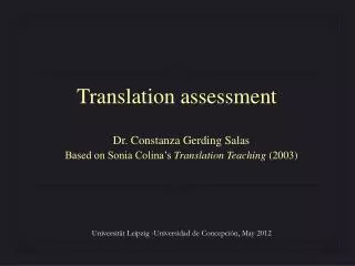 dr constanza gerding salas based on sonia colina s translation teaching 2003