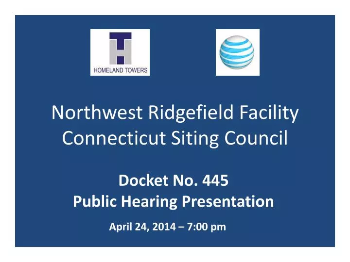 northwest ridgefield facility connecticut siting council