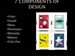 7 Components of Design