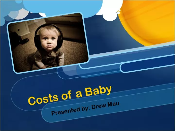 costs of a baby