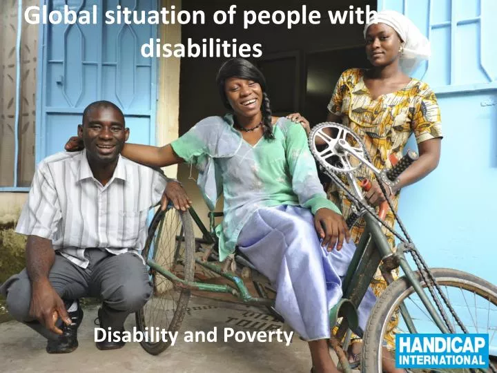 global situation of people with disabilities