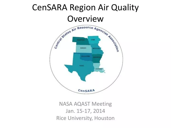 censara region air quality overview