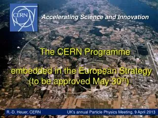 The CERN Programme