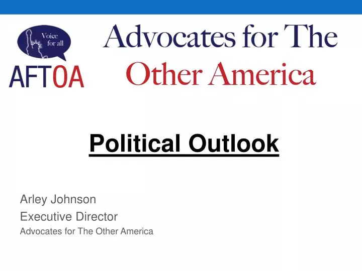 arley johnson executive director advocates for the other america