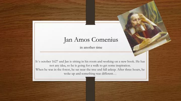 jan amos comenius i n another time