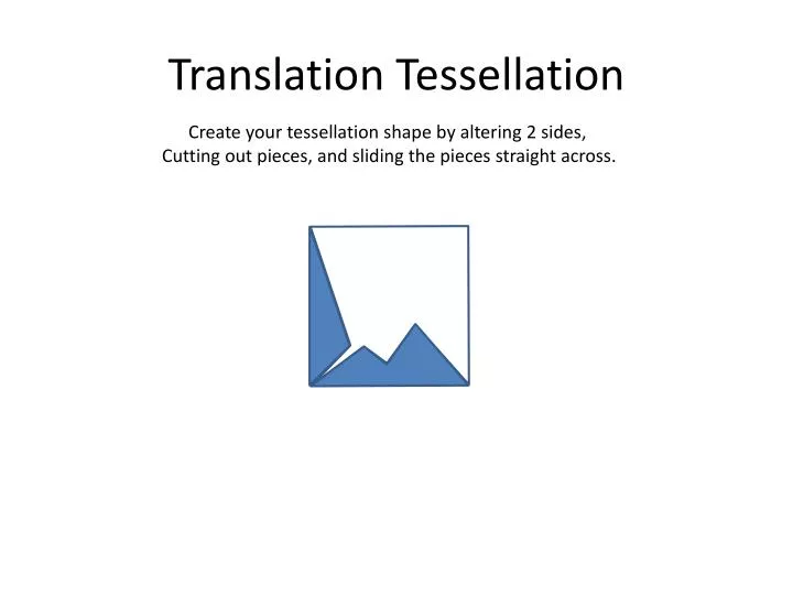 translation tessellation