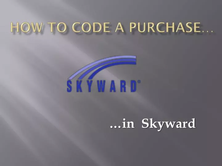 how to code a purchase