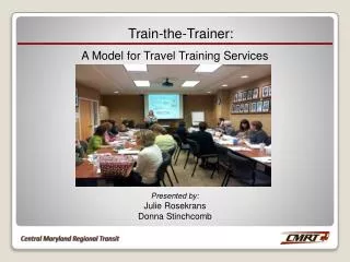 Train-the-Trainer: