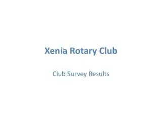 Xenia Rotary Club