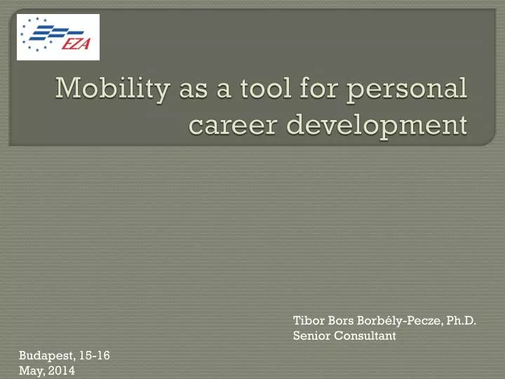 mobility as a tool for personal career development