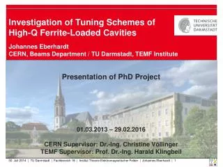 Investigation of Tuning Schemes of High-Q Ferrite-Loaded Cavities