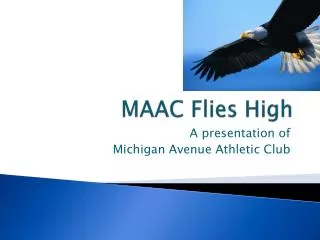 MAAC Flies High