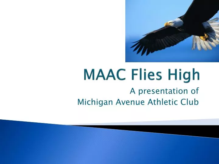 maac flies high