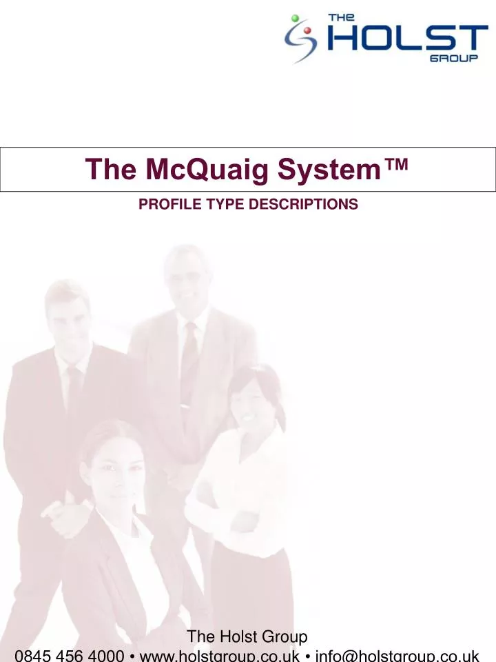 the mcquaig system