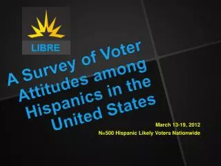 A Survey of Voter Attitudes among Hispanics in the United States