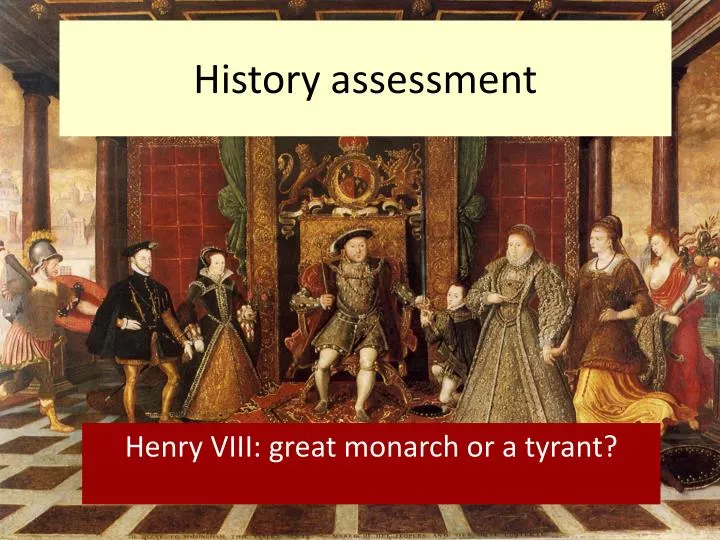 history assessment