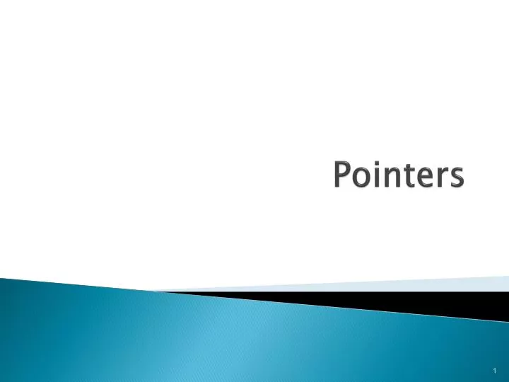 pointers