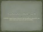 Frederick Griffith - 1928 - slide 1