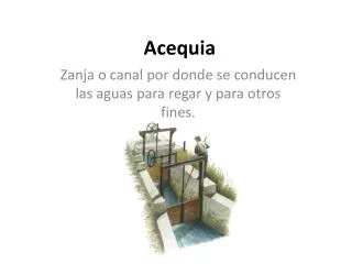 acequia