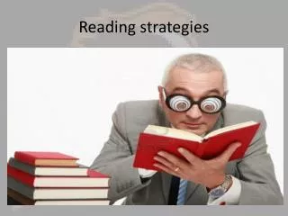 Reading strategies