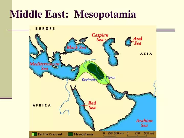 middle east mesopotamia