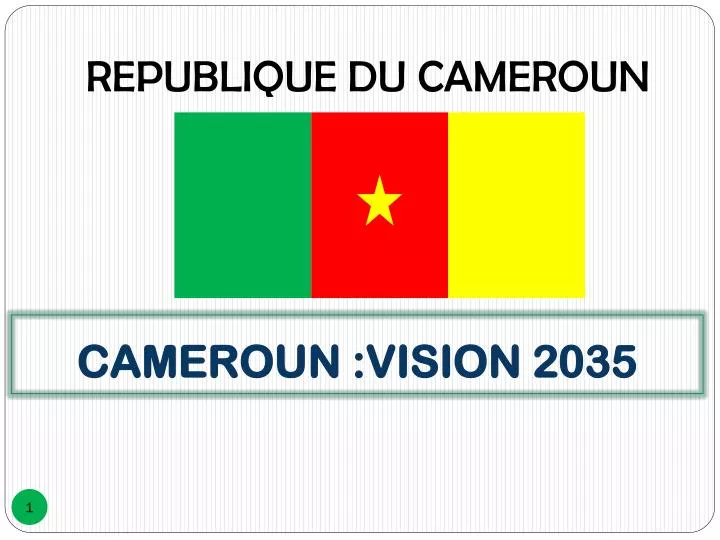 cameroun vision 2035
