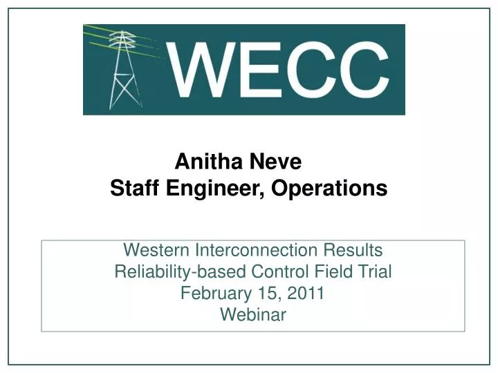 anitha neve staff engineer operations