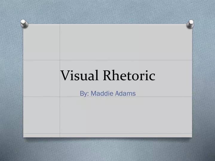 visual rhetoric