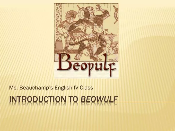 ms beauchamp s english iv class