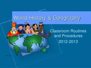 World History &amp; Geography