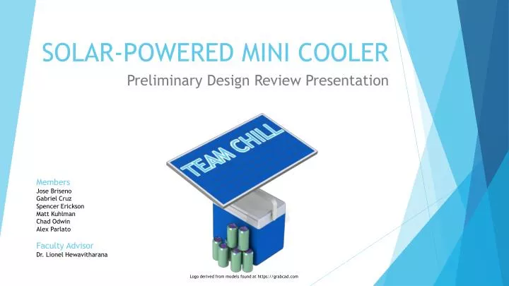 solar powered mini cooler