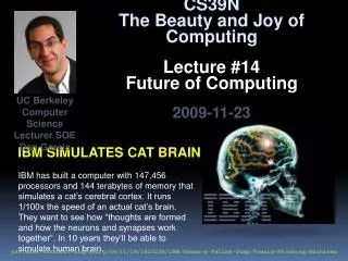IBM simulates cat brain