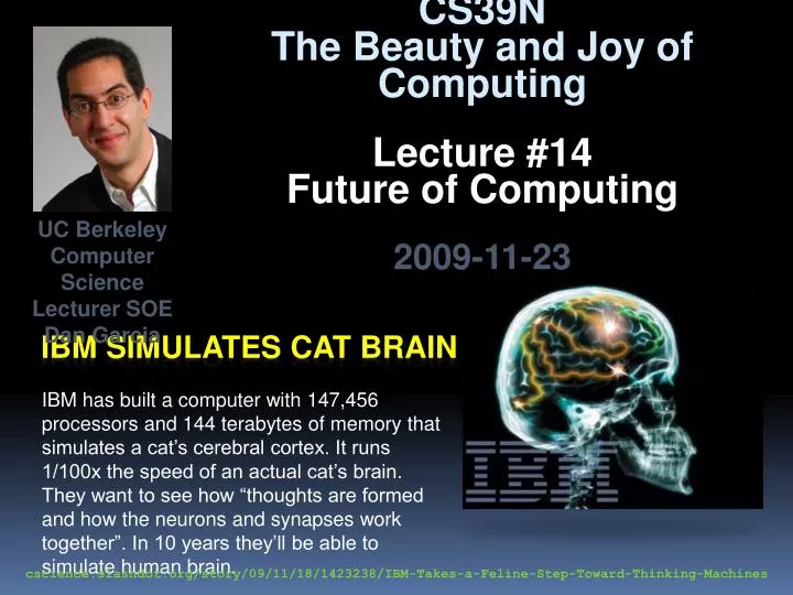 ibm simulates cat brain